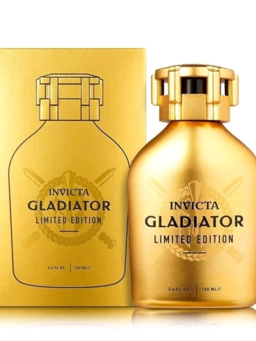 Invicta Gladiator Limited Edition Men's Fragrance - Gold - Picture 2 of 4